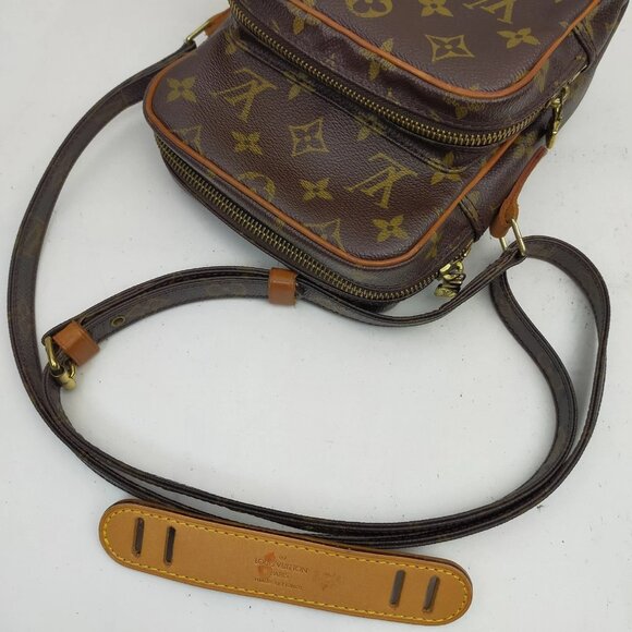 Authentic Louis Vuitton Amazon Brown Monogram Crossbody Bag LCMON208-112025 - Picture 4 of 9